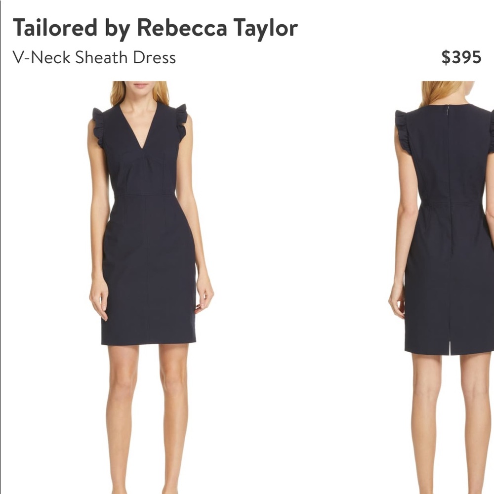 Rebecca Taylor V-neck Shift Dress